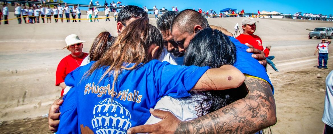 un abrazo de tres minutos