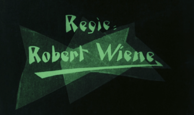 creditos el gabinete del doctor caligari robert wiene