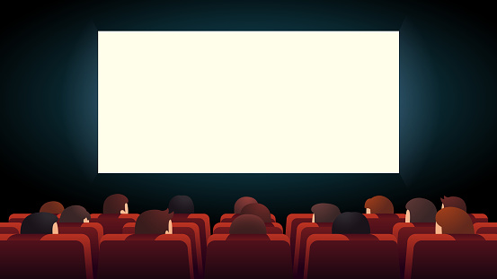 personas en el cine