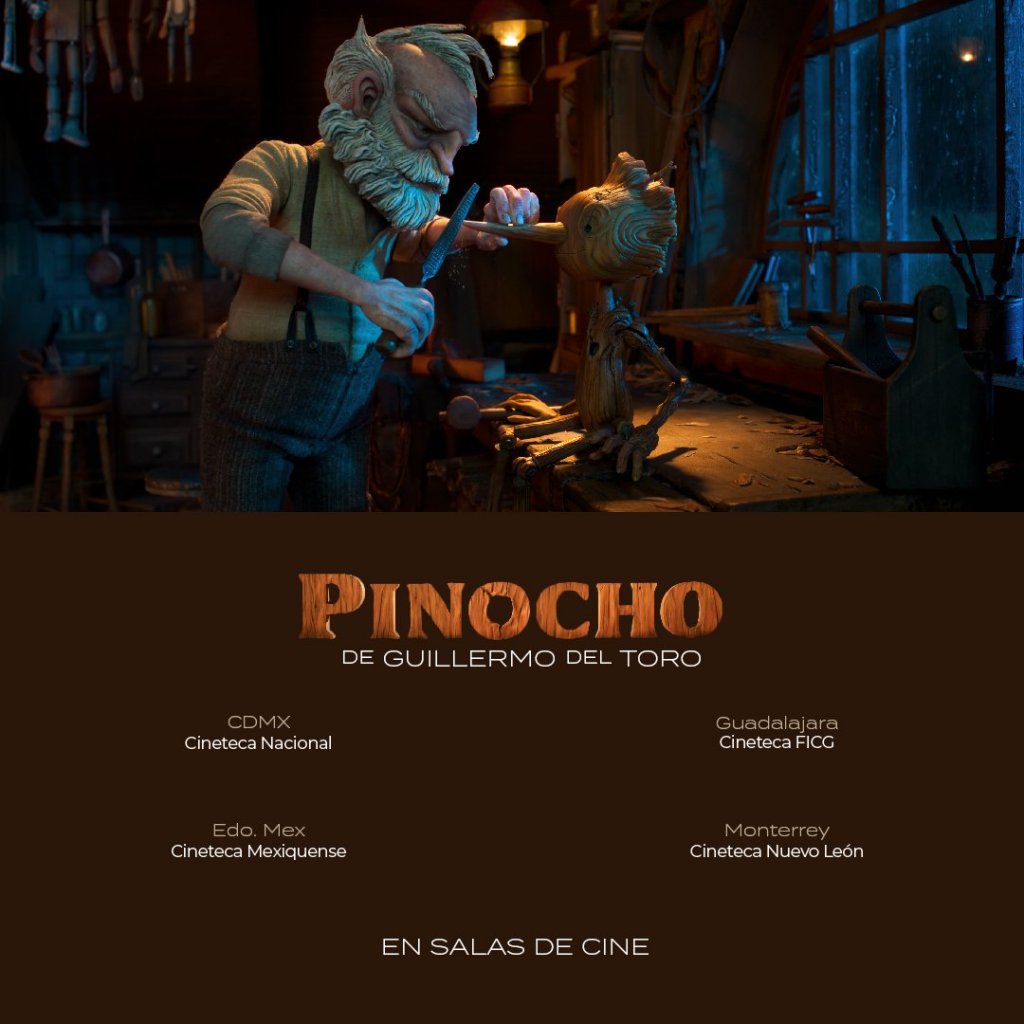 Pinocho guillermo del toro donde ver