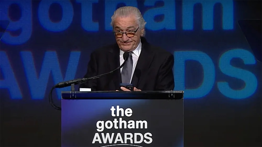 Robert De Niro señala censura de Apple en su discurso anti-Trump
