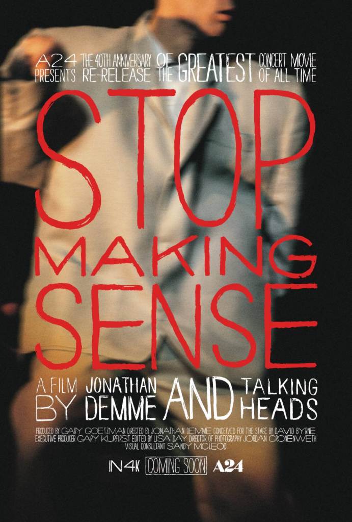 Stop Making Sense: la remasterización en 4K llega a México y Latinoamérica 1 Stop making sense 4k estreno mexico 1