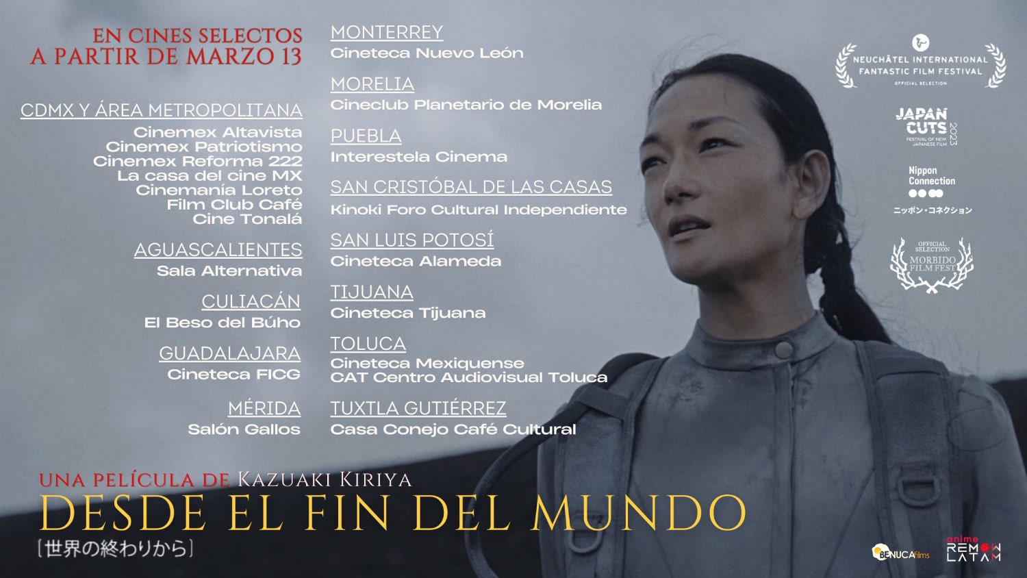 Desde el fin del mundo: la fantasía apocalíptica de Kazuaki Kiriya ya está  en cines - ZoomF7, image size:1500x844